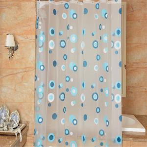 China Personalized PEVA Stylish Waterproof Shower Curtain , Hookless Shower Curtain on sale