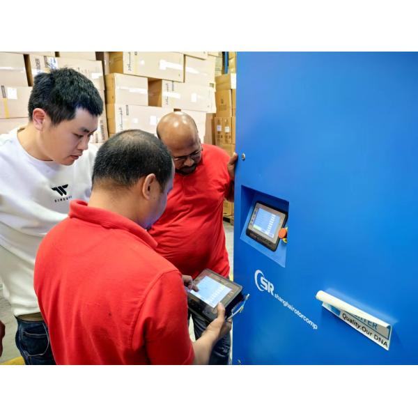 Industrial Rotary Screw Air Compressor , Screw Style Air Compressor