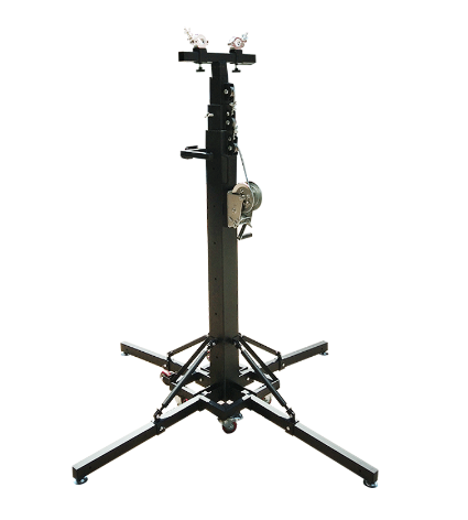 Sound Lighting Truss Lifting Tower 6m Height Aluminum Stage Mobile Telescopic Truss Lift Stand