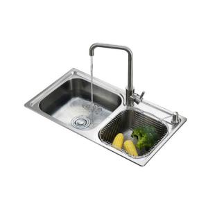 Quality Drop In Top Mount Composite Kitchen Sinks ,  Washing Quartz Resin Sink wholesale