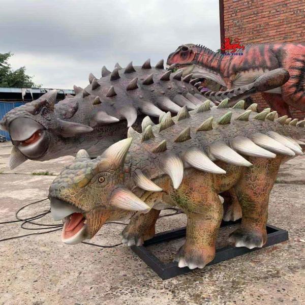 Animated Realistic Animatronic Dinosaur Life Size Ankylosaurus Type Dinosaurs