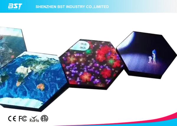 Cheap Front Servicing Flexible LED Panel Video Screen , RGB Foldable LED Screen for sale