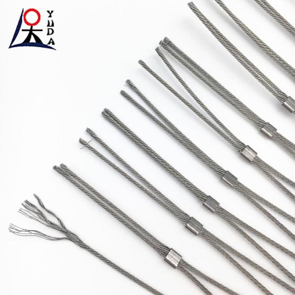 304 304L 316 316L Stainless Steel Wire Rope Stainless Steel 6x19 7x19 Wire Rope