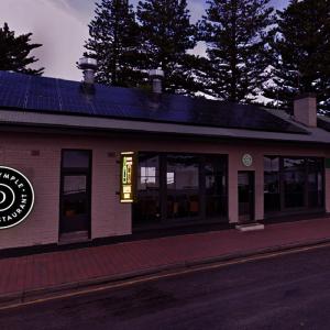 LED Ceiling Screen Store Advertising Screen