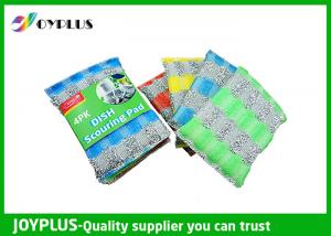 Quality Durable Non Abrasive Scouring Pad , Dish Cleaning Scrubber Nylon / Sponge Material wholesale