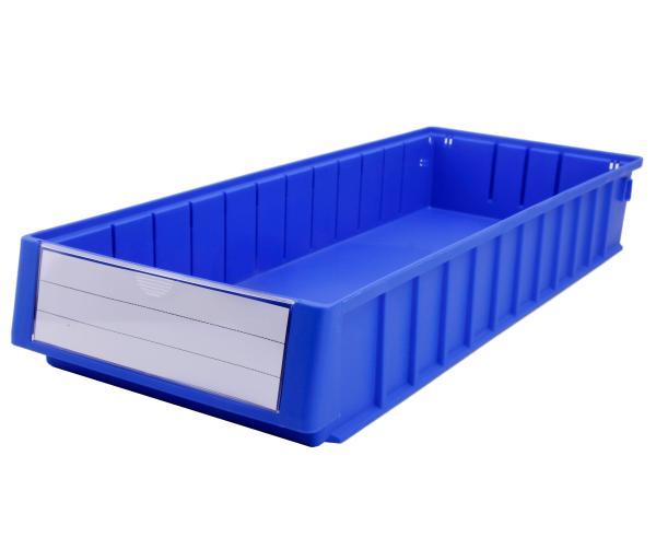 Cheap Convenient Solid Box Style Eco-friendly PP Stack Bin Tools Storage Shelf with Divider for sale