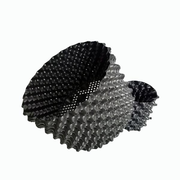 Cheap Factory Directly Selling Pure PVC/HDPE black plastic root pruning pot for Easier Transplant and Faster Grow for sale