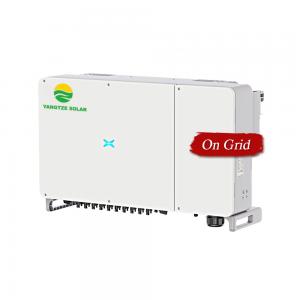 Quality 50KW On Grid Solar Power Inverter 3 Phases Output Power Efficiency 99% wholesale