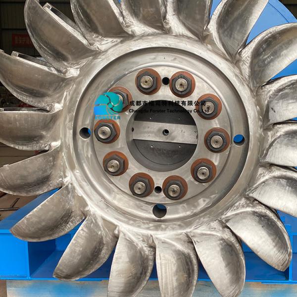 Unattended Remotely Controlled 1600KW Pelton Turbine