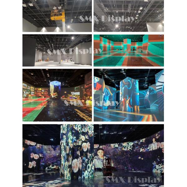 Close-up view of the laser projector's advanced optics