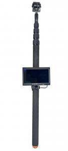 Quality High Intensity Lightweight Ir Inspection Camera Carbon Fibre Telescopic Pole wholesale
