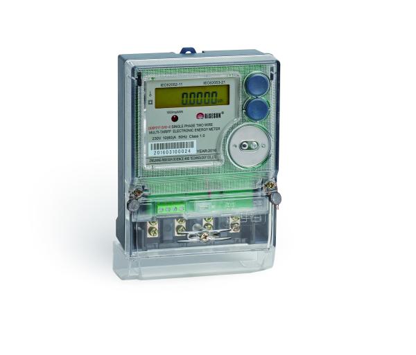 Cheap ASIC LCD SMT Multi Tariff Energy Meter Single Phase 220v Power Consumption Meter for sale