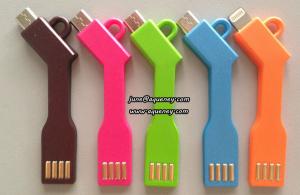 China USB Key Shape USB Charge Line Sync Data Cable factory low price supply on sale