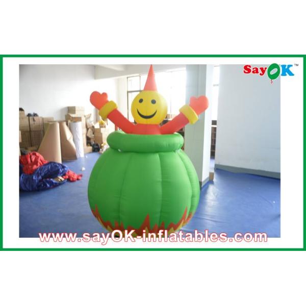 Decoration Inflatable Smiling Face Cartoon Character / Mascot