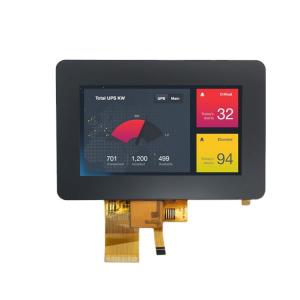 Quality 4.3 inch 480x272 dots tft lcd module with P-cap touch screen wholesale