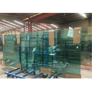Buy cheap 8mm/10mm/12mm Thick Tempered Safety Glass Door with Grooves / Holes from wholesalers