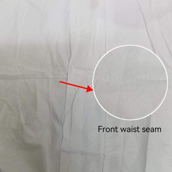 Disposable Non Woven Coverall With Breathable Anti Static Fabric EN1149 Standard