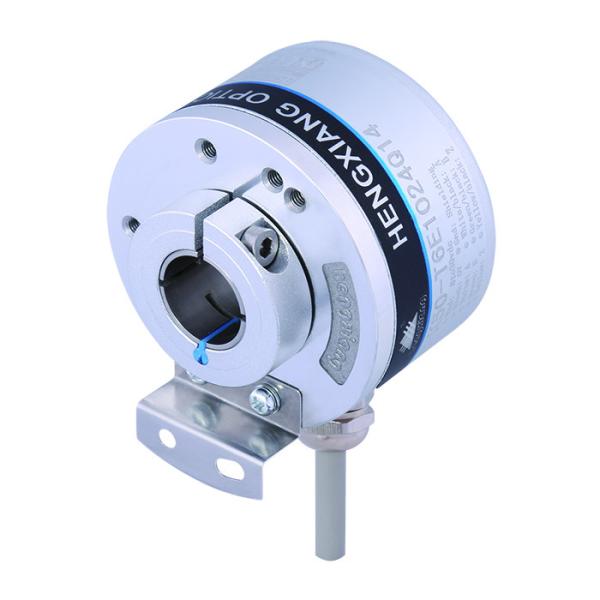 K50 Optical Position Encoder , Hollow Shaft Optical Encoder 14mm Line Driver