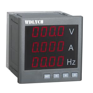 Quality 72*72mm Digital Multifunction Meter Liquid Crystal Display Local Data Query wholesale