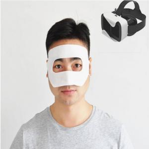 Quality Universal  vr virtual face mask face cloth  wholesale soft VR BOX protective eye mask with ear rope wholesale