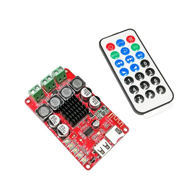 Cheap Power Amplifier 50W Bluetooth PCB Assembly Audio Receiver Bluetooth Module for sale