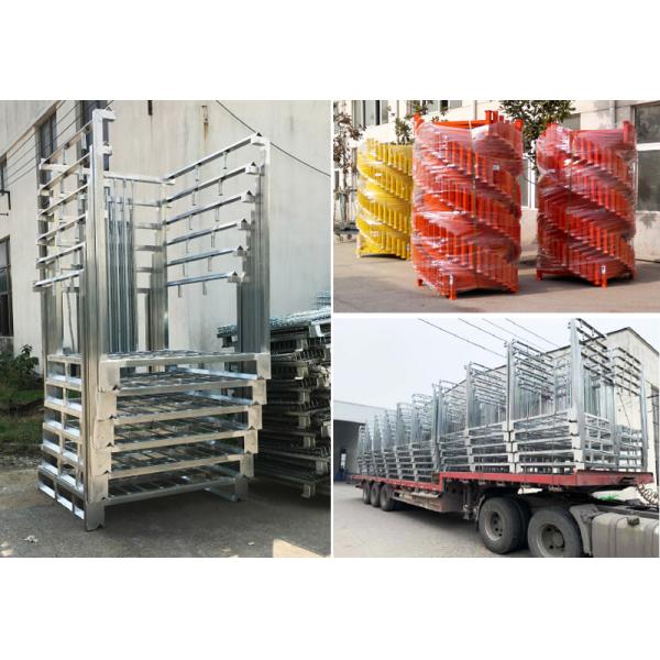 Nesting Stacking Foldable Stacking rack