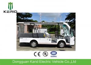 Quality 4 Seats Electric Utility Cargo Cart With Hydraulic Tail Lift 1000kg Payload wholesale