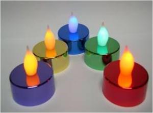 China pary colorful Led candle light on sale