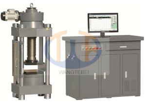 Quality Computer Control Concrete Testing Machine Electrical Ball Screw Adjusting Mode wholesale