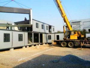 Combined Custom Container House , Lightweight Single Container House With
