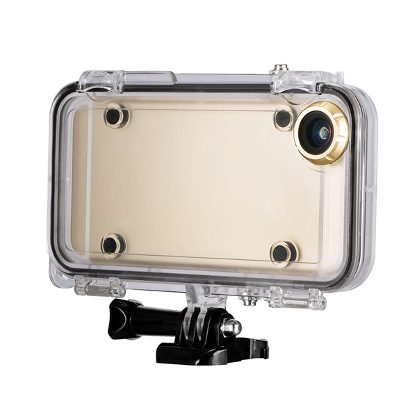 Action Sports Iphone 6 6s 4.7'' Waterproof Case With GoPro Go Pro Accessories Kit