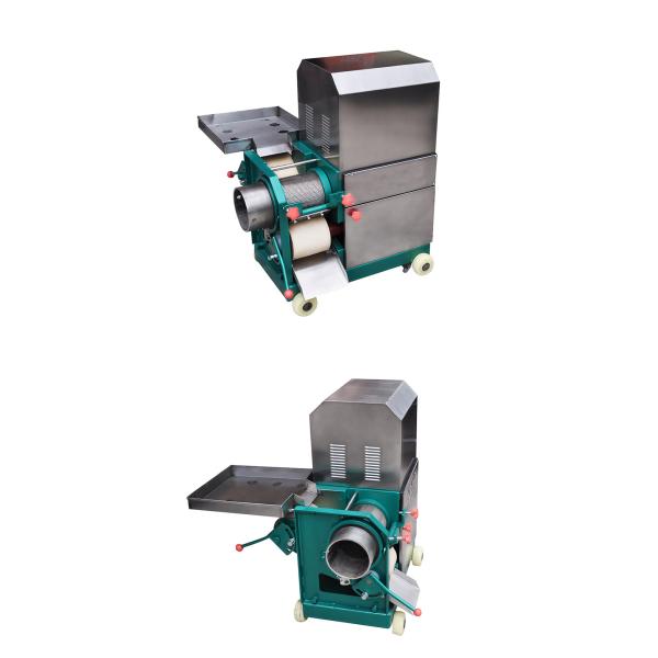 Shrimp Meat Separator Deboning Belt For Bone Fish Meat Cutting Machine