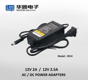 China WHOOSH 24W 2A LED Light Strips Adapter CCTV Camera Power Adapter on sale