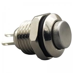 China Metal Small Latching Push Button Switch On Off 10mm Push Button Switch on sale