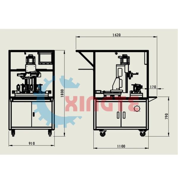High Precision 1.2mm Ceiling Fan Armature Winding Machine Energy Efficient