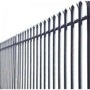 Quality Low Prices galvanized steel fence price post brackets palisade fence wholesale