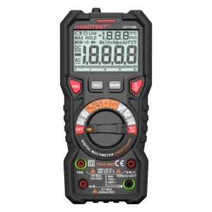 China HT118E Digital Multimeter 20000 Counts True Rms NCV HZ Multimeters Transistor Tester Voltimetro Capacitance Meter on sale