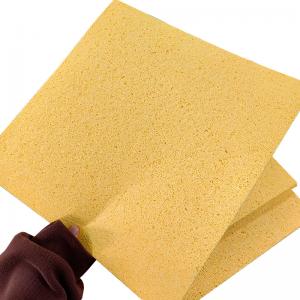 Quality Compressed Wood Pulp Cotton Soldering Iron Sponges High Temperature Resistant wholesale