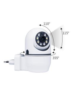 Quality Mini CCTV Wireless IP Camera , Surveillance Indoor Dome Camera With Plug wholesale