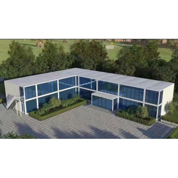 Prefabricated Steel Structure House Prefab customized Container House Moveable House Flat Pack Container Office Project