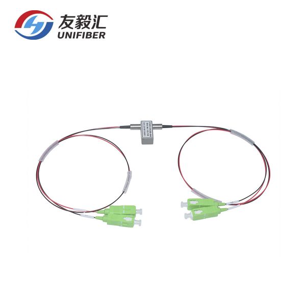 1310nm 5V 2x2B Mechanical Fiber Optic Switch Non Latching