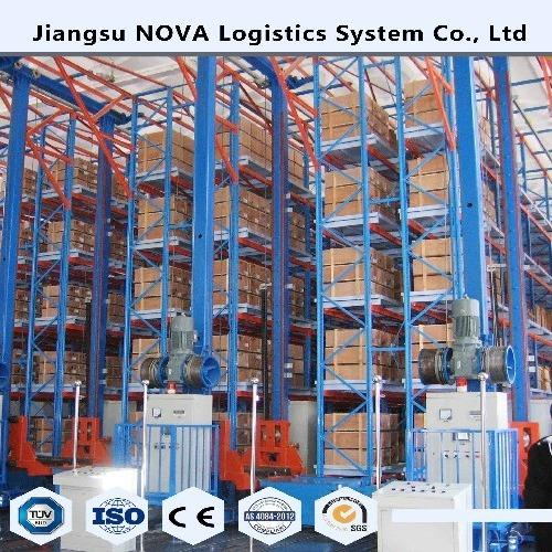 Cheap ASRS Rack System Heavy Duty Pallet Rack Powder Coated Modular Automated Storage System With Pallet/Carton Conveyor for sale