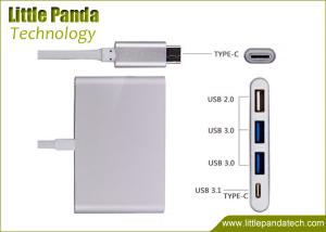 Quality Aluminum Super Speed Charging Station USB Hub 4 Ports USB 3.0 Hub Type C USB 3.1 Hub wholesale