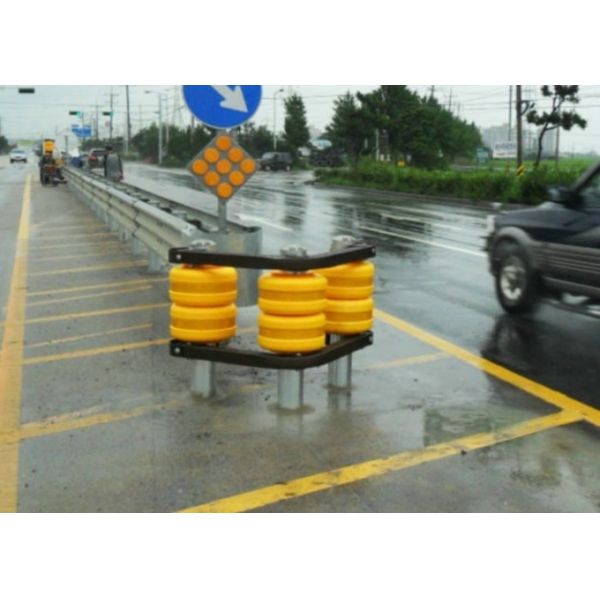 Anticollision Bridge Safety Roller Barrier With High Energy Absorption