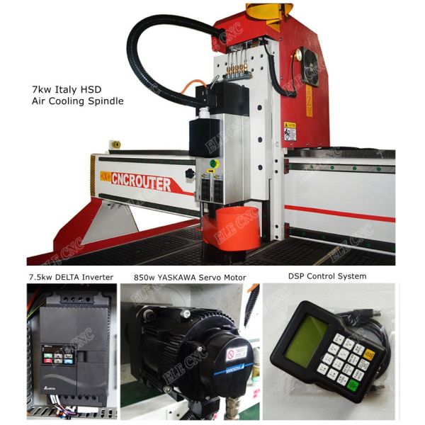 1830 3 axis cnc router , wood furniture cnc router machines with woodworking tools