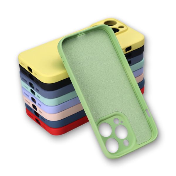 Skin Friendly Soft TPU Mobile Phone Case Shockproof Cell Phone Cover For IPhone