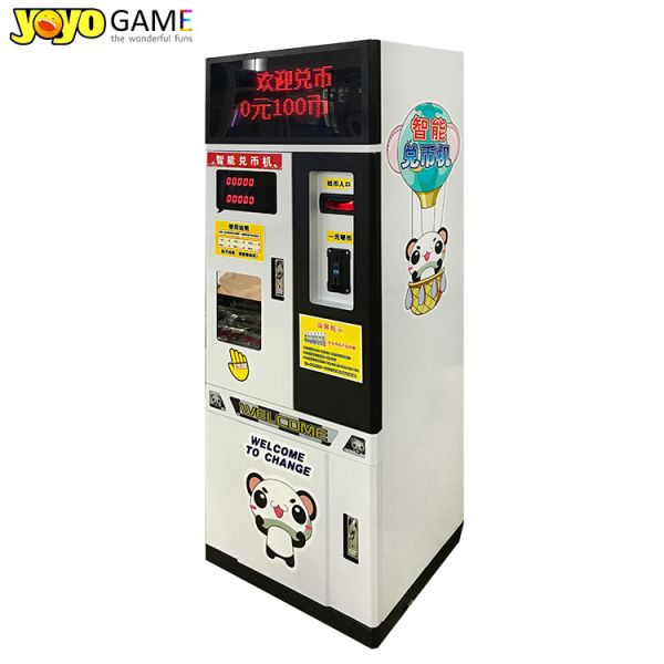 Reliable Currency Exchange Machine Coin Changer Machine Amusement Park Token Change Dispenser