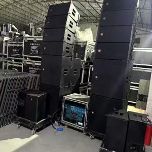 Quality Professional Line Array Speaker Omnidirectional Space Efficiency Line Array System wholesale