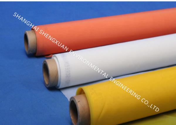 Cheap 250 Mesh Count Polyester Printing Mesh Low Elongation With Long Working Life for sale