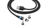 Fast Speed Magnetic Data Cable Multi Colored Easy Chargering With LED Indicator